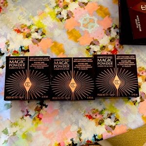 Charlotte Tilbury Magic Powder under eye and face